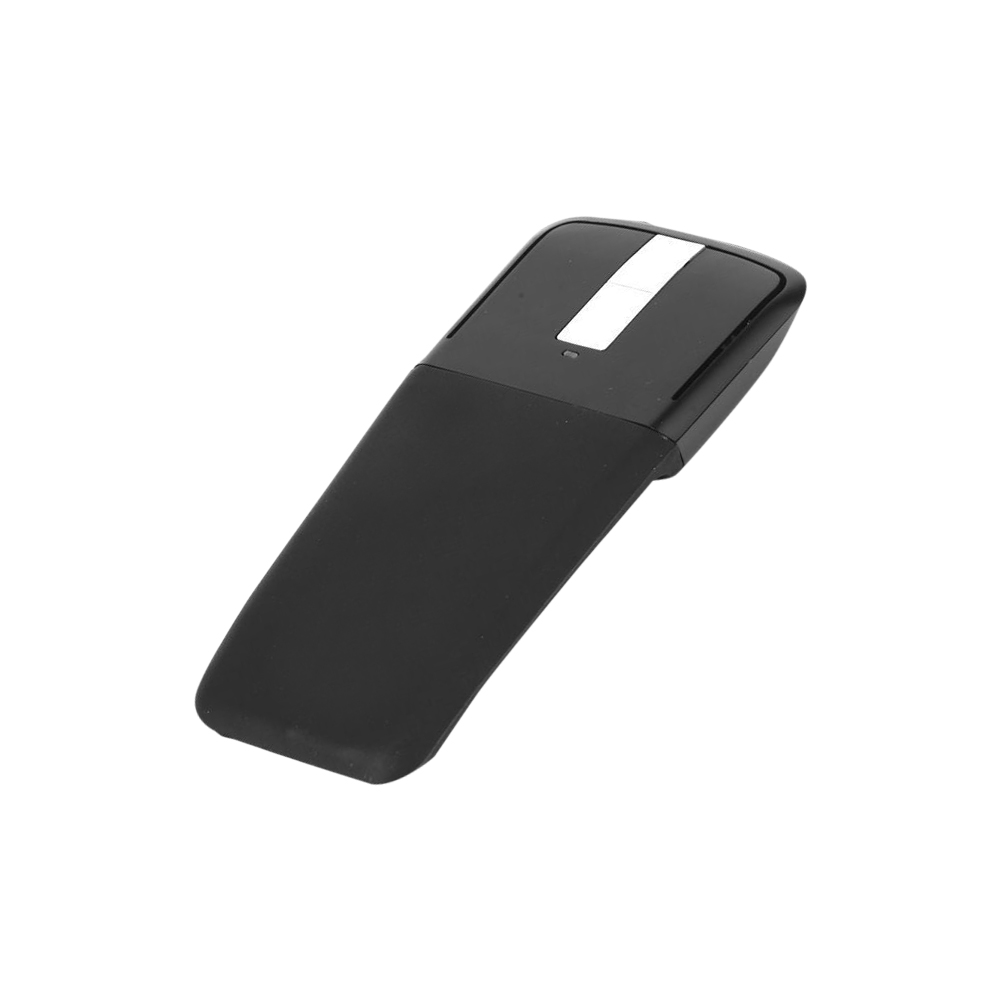 2.4G Wireless Mouse USB Receiver Bending Mouse with USB Arc Mouse with Touch Function Folding Optical Mice for PC Laptop Office. 