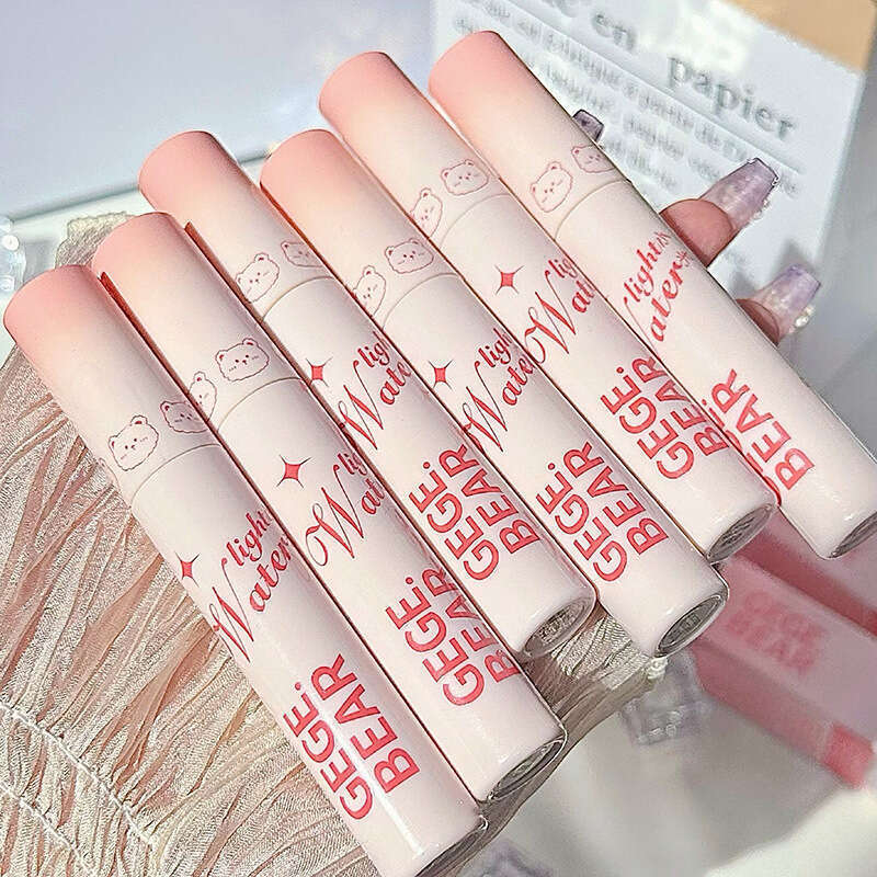 Gege bear mirror water glass lip gloss female moisturizing and non fading student affordable lipstick. 