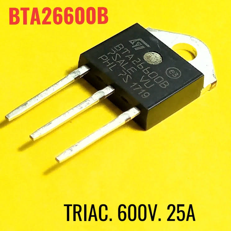1 পিস bta26600b bta26 BTA26-600B v 25a triac (st)