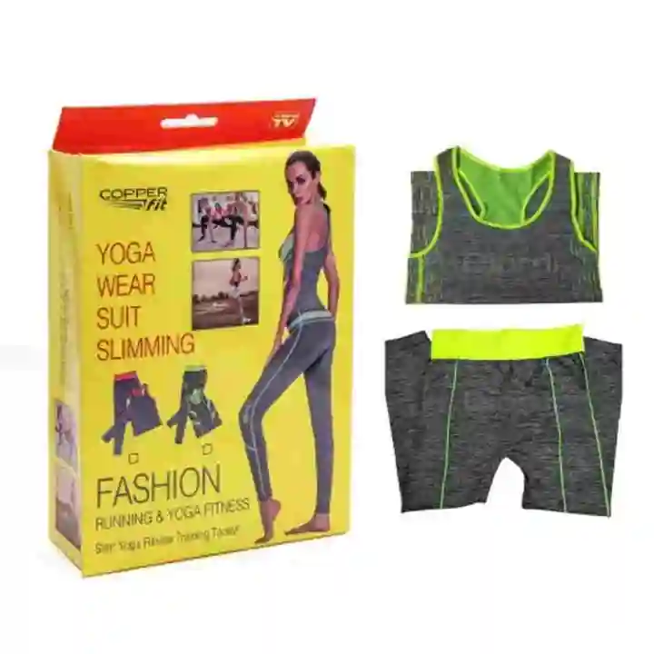 Copper Fit Yoga Wear Suit Slimming