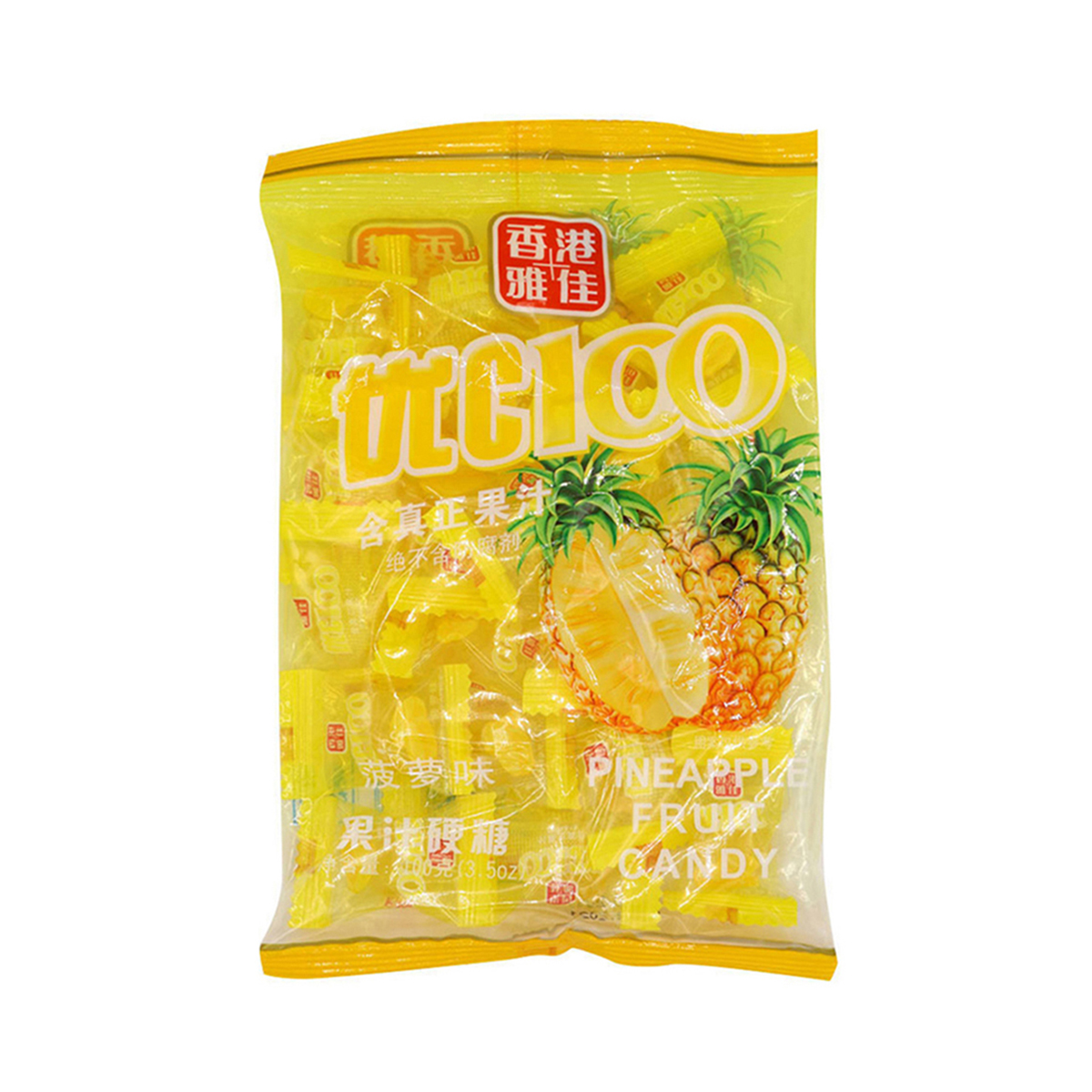 UC 100 Fruit Candy Pineapple 100gm