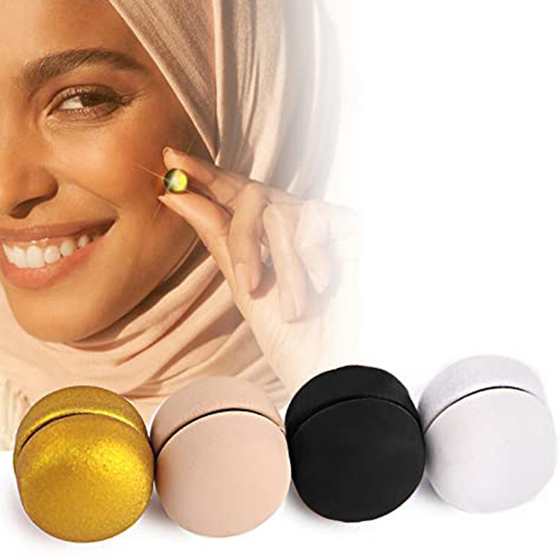 Strong Magnetic Hijab Pins No Snag, Multi-Use, Professional Pinless Design. 