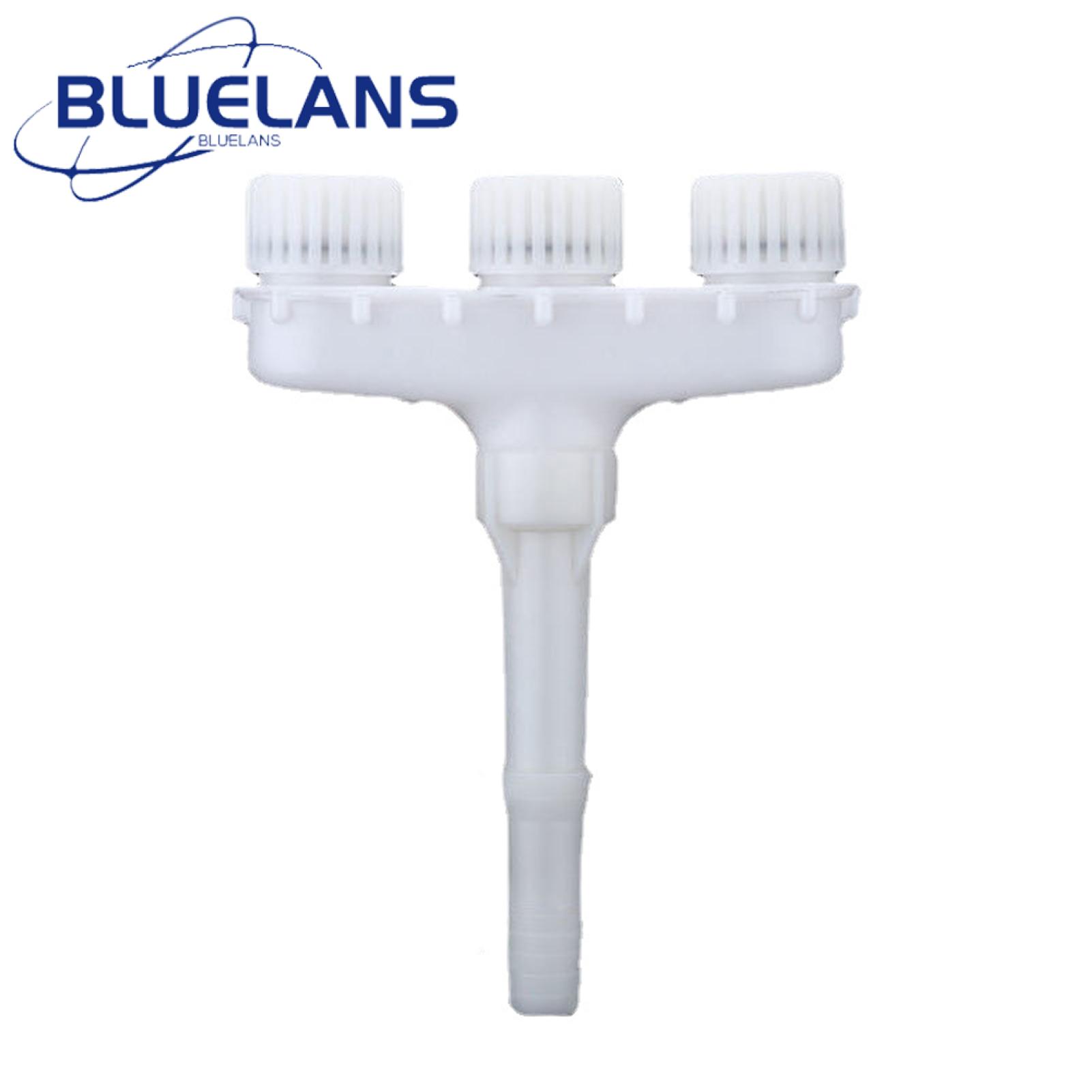 Garden Hose Nozzle Three-Head Nozzle Vegetable Plant Watering Pipe Water Sprinkler Nozzle