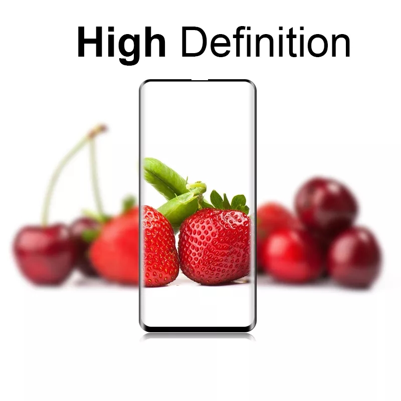 For Samsung Galaxy S21 Ultra / S21 Plus / S21 Edge to Edge Full Cover Scratch Proof HD Tempered Glass Screen Protector Full Glue. 
