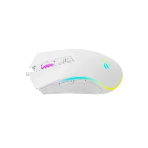 Havit MS1034 RGB Backlit Programmable White Gaming Mouse. 