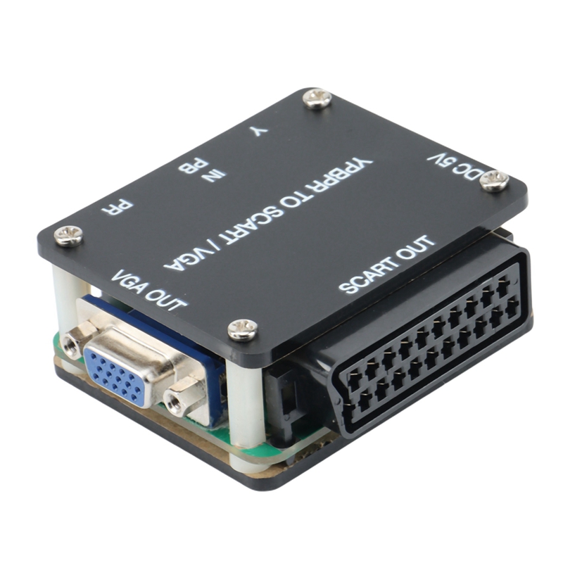 YUV TO RGBS YPBPR to SCART YPBPR TO VGA Component Converter. 