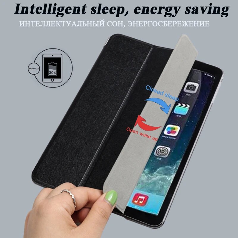 【3C VictoryEagle】For Galaxy S3 9.7 Case Auto Smart Sleep Wake Case Cover for Samsung Galaxy Tab SM T825 T820 T825c Flip Tablet case. 