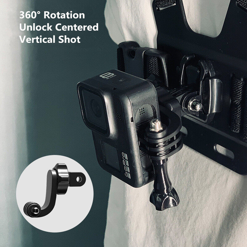 Vertical Mount for GoPro Hero 11 10 9 8 7 6 5 4 Insta360 DJI Osmo Action Vertical Frame Camera Vertical Mount Vertical Adapter. 