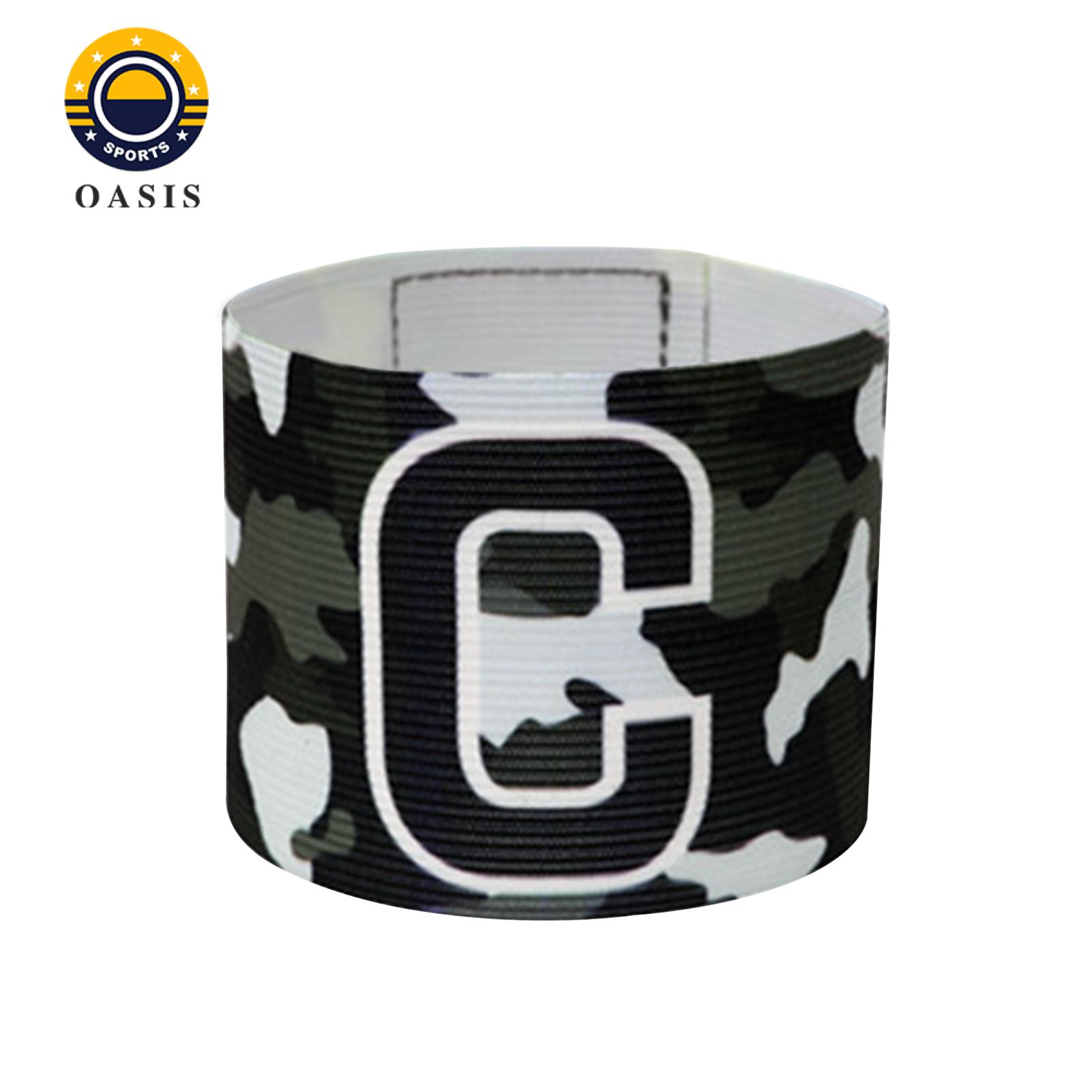 Football Arm Bands Adjustable Soccer Captain Armband Elastic