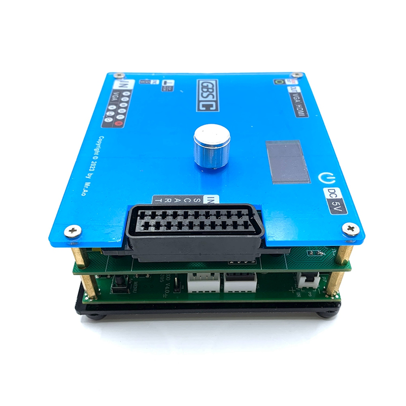 GBS Control Game Video Transcoder Converter Accessories GBSC RGBS VGA Scart Ypbpr Signal to VGA HD Upscalers. 