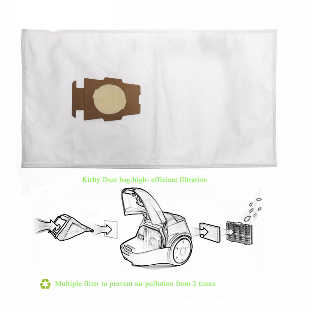 Dust Bag Vacuum Cleaner Part For Kirby Sentria 204808 204811 Universal