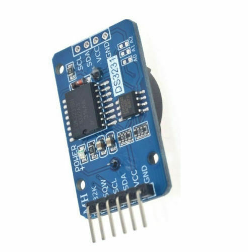 DS3231 DS-3231 3231 Hi-gh Accuracy RTC 6Pin Hi-gh Precision Re-al Time Clock Memory Module Use CR2032 Batteries For Arduino Raspberry Pi Electronics Circuitry & Parts. 