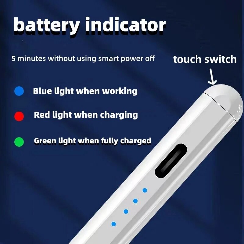 Smart Universal Pencil For Samsung Galaxy Tab S9 FE Plus 12.4 A9 8.7 A9 Plus S8 Ultra S7 FE A7 S6 Lite S5E A8 A 8.0 Stylus Pen. 