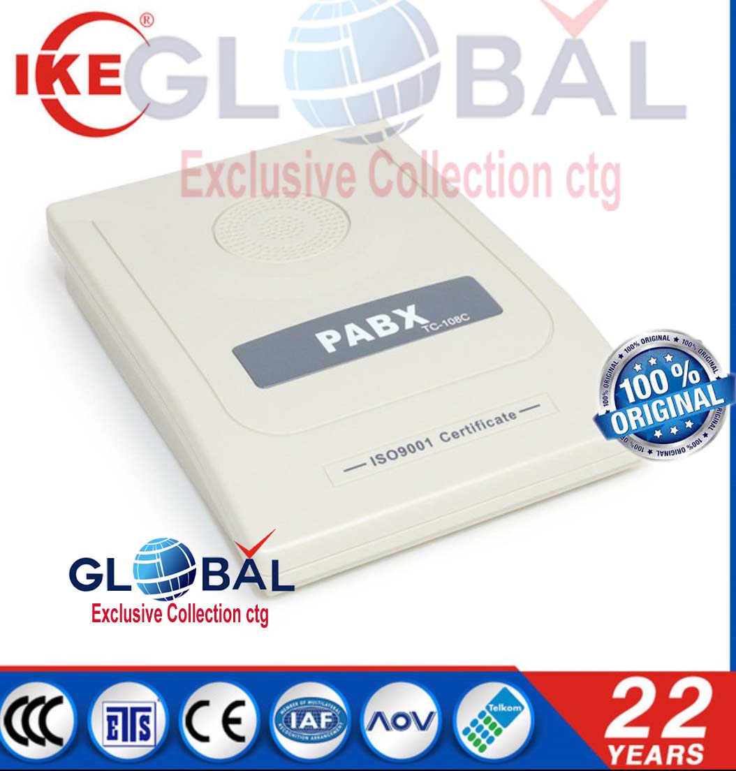 IKE PABX TC-108, 1 Lin in 8Ext .PABX Intercom System. 