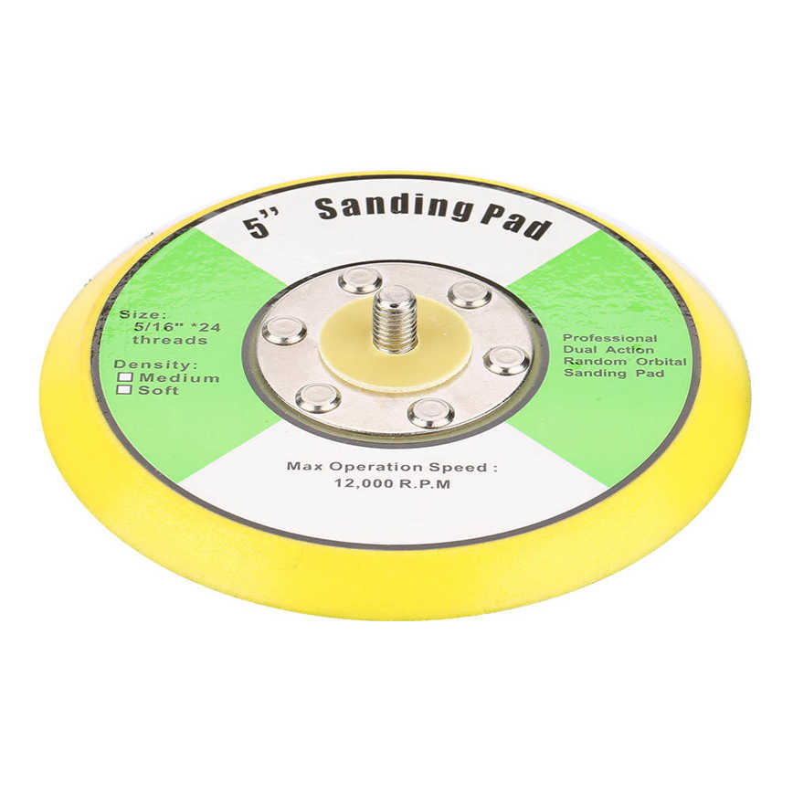 Hook And Loop Backing Plate Lightweight with M8 Thread Sanding Pad for Electric Polishing Machine All Kinds Of Adhesive. 