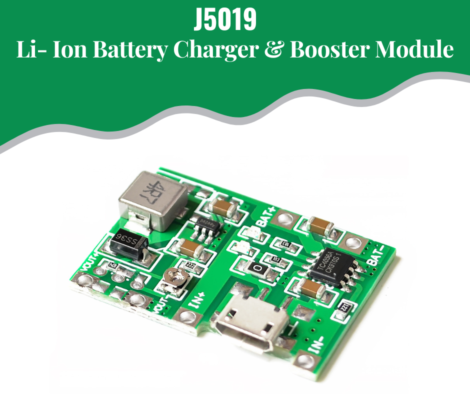 J5019 -T4056 HW-357 Boost Module DC-DC Step Up Adjustable UPS 4.5-8V To 3.7-27V 1A-18650 AAA AA Battery Charger TP4056 Module. 