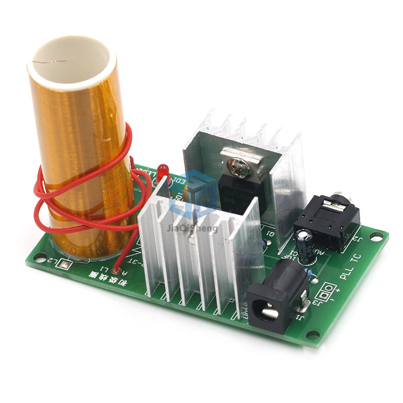Mini Music Tesla Coil Plasma Speaker Tesla Wireless Transmission Diy Coil Kit Drop Shipping Support 10166. 