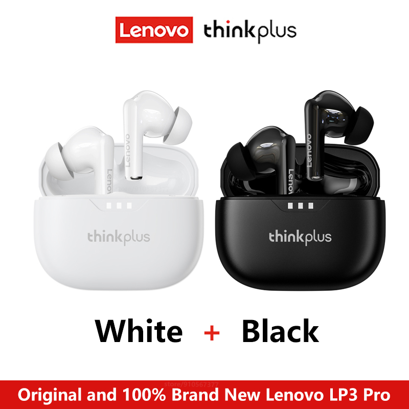 Lenovo Headphones Wireless Bluetooth Earbuds HiFi Stereo Noise