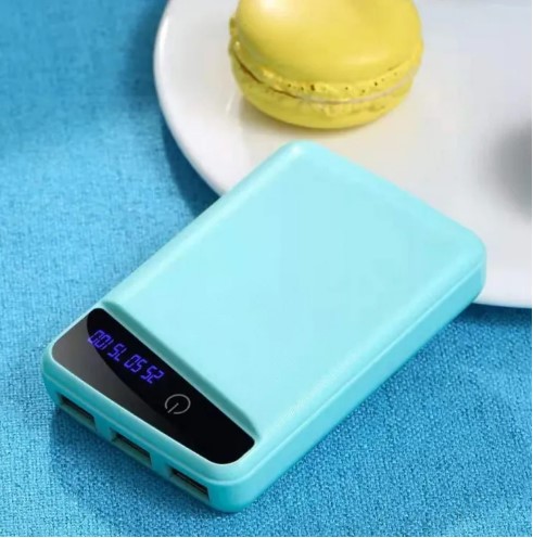 Portable Stylish First Charging Power Bank Case (Use 3 Piece's 18650 Battery) sky. 