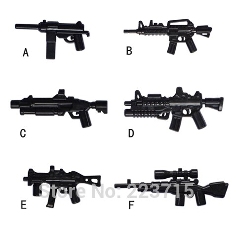 【happy one】*Brick Arms weapons*20pcs DIY block bricks,Compatible other Assembles. 