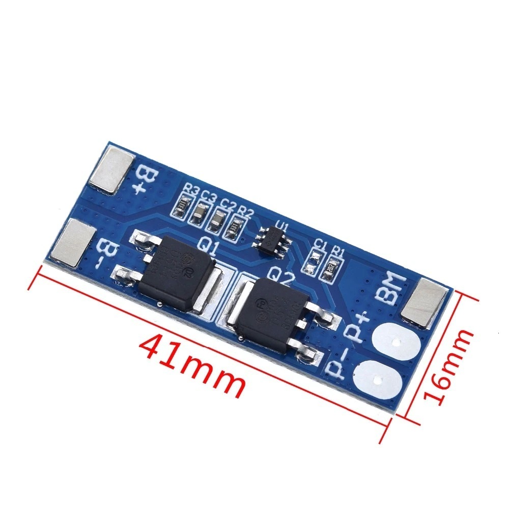 18650 BMS 2S 8A Li-ion 7.4V 8.4V Battery Protection Board Bms Pcm For Li-ion Lipo Battery Cell Pack Max15a. 