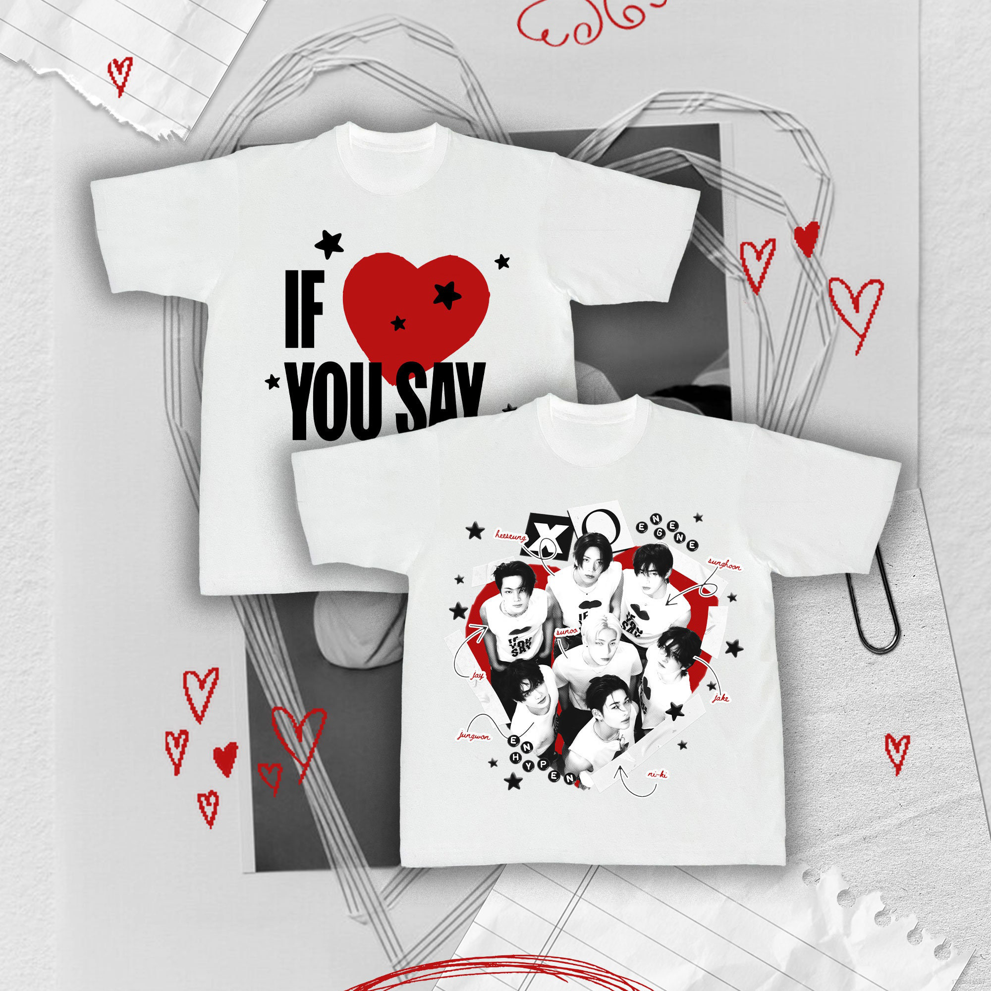 LZ59 ENHYPEN XO If you say SUNGHOON Lee Heeseung Jungwon NI