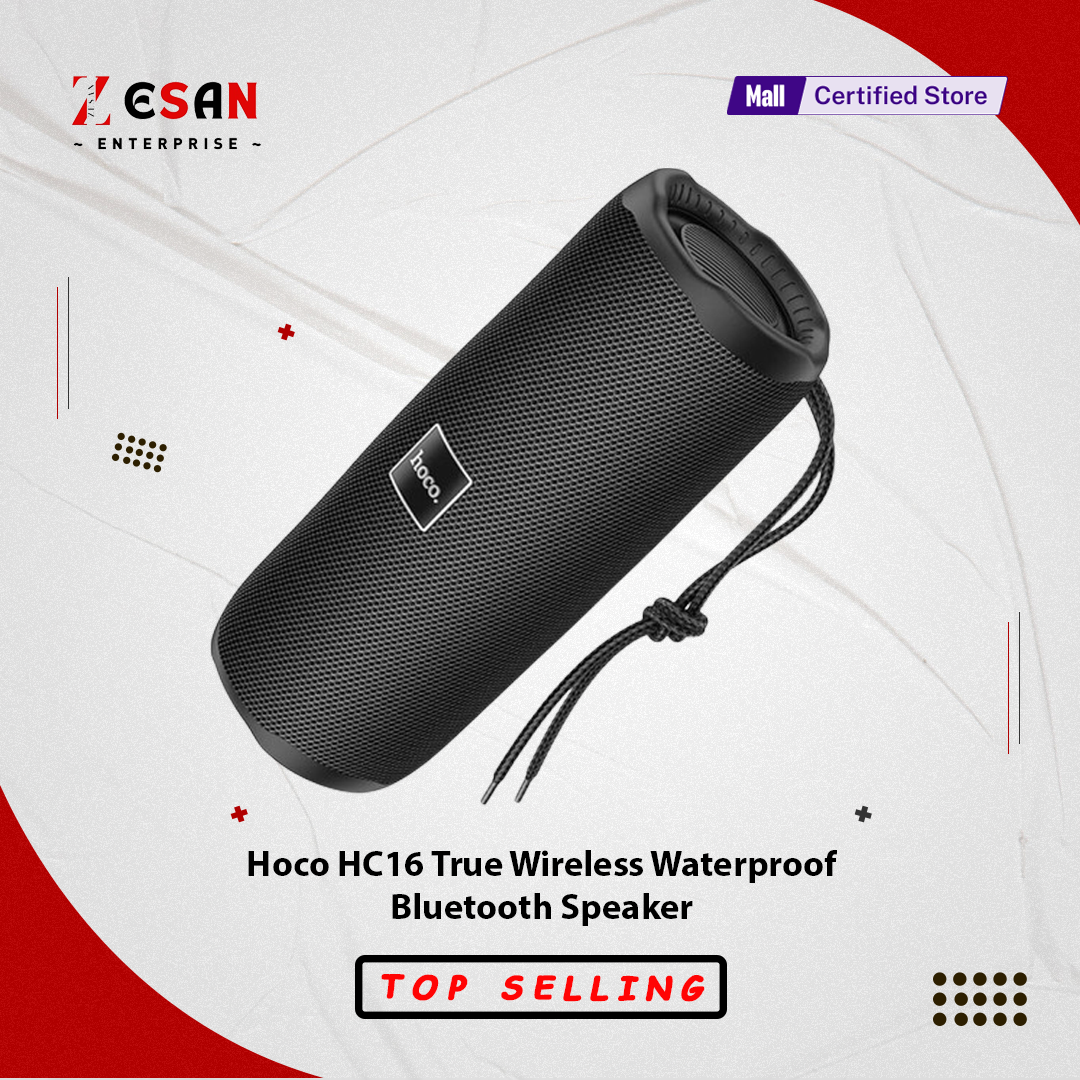 Hoco HC16 True Wireless Waterproof 10W Bluetooth Speaker. 