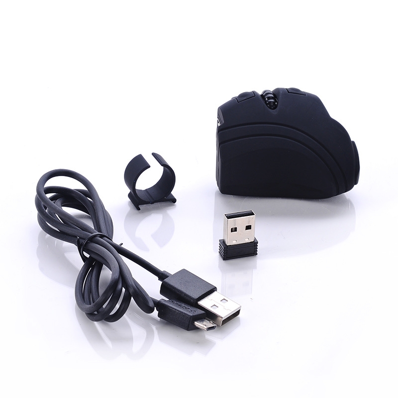 GM306 2.4GHz Wireless Finger Lazy Mouse with USB Receiver. 