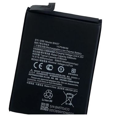 Replacement BATTERY Model BN57 FOR XIAOMI POCO X3 PRO/POCO X3 NFC. 