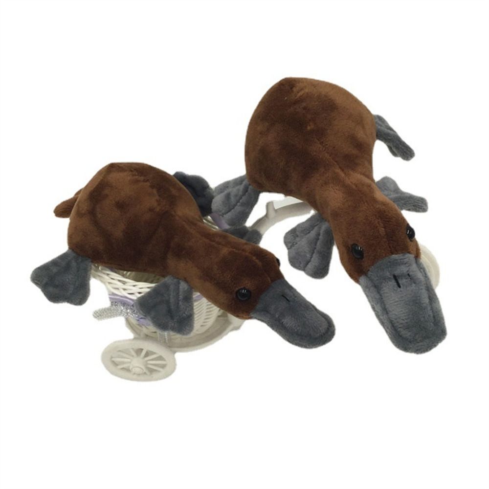 Cute Lovely Soft Simulation Duckmole Cartoon Lifelike Platypus Stuffed Doll Platypus Plush Toys Duckbill Plush Toys Plush Animals. 