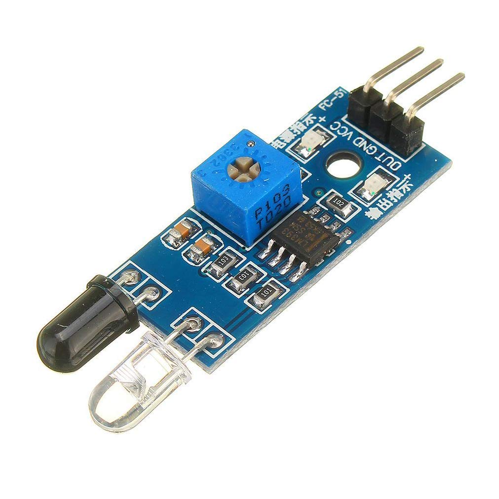 Infrared Obstacle Avoidance IR Sensor Module FC-51. 