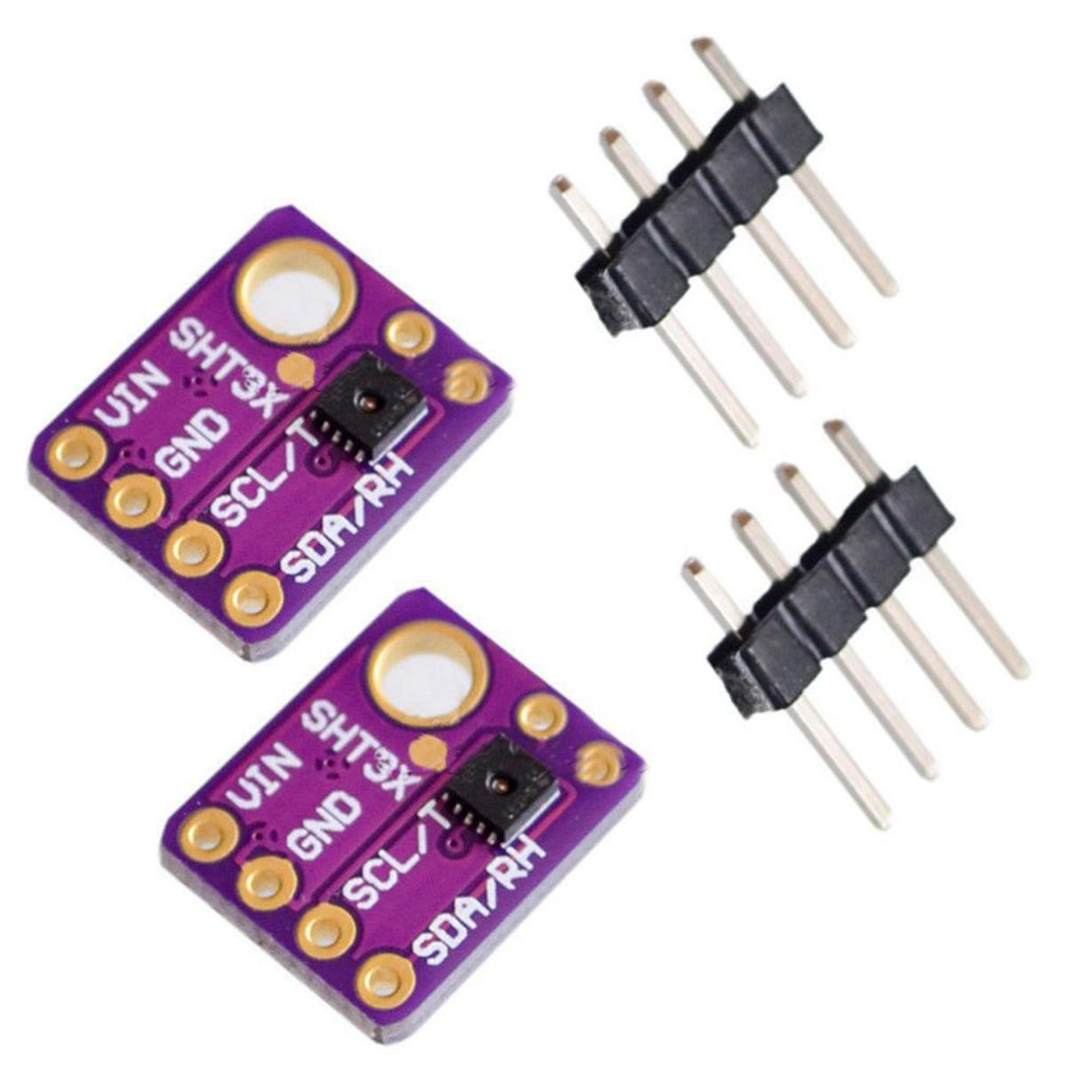 2X SHT31 SHT31-D Temperature & Humidity Sensor Breakout Board Weather for Arduino