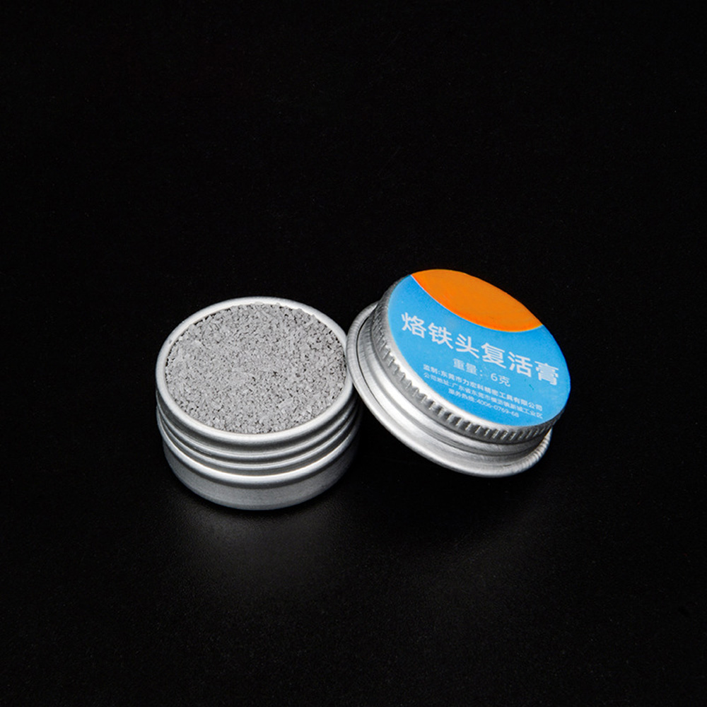 BeginnerBer 6/16/30G Electrical Soldering Iron Tip Refresher Solder Cream Clean Paste for Oxide Solder Iron Tip Head Resurrection Cleaning. 