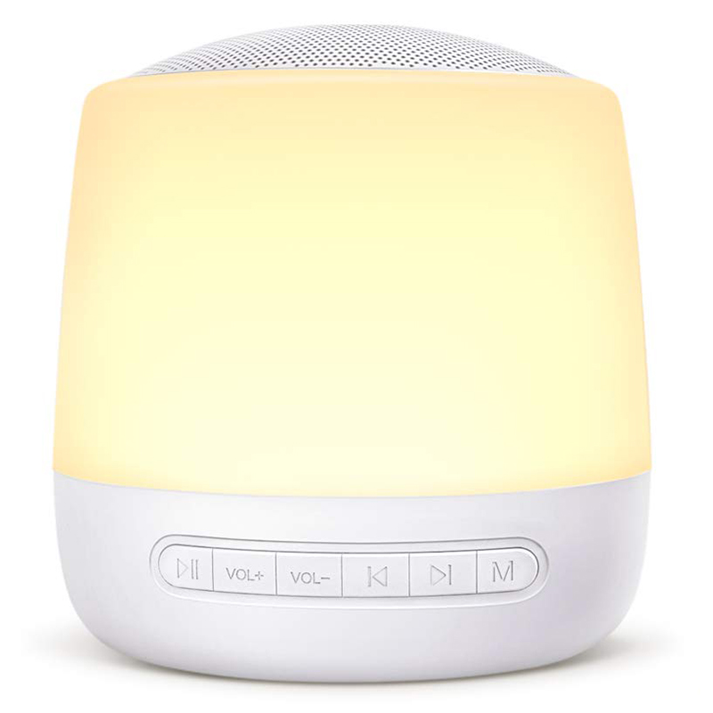 Baby Sound Machine White Noise Machine with Night Light 28 Soothing Sounds 32 Volume Levels Timer & Memory Function Night Light for Kids with Press Control. 