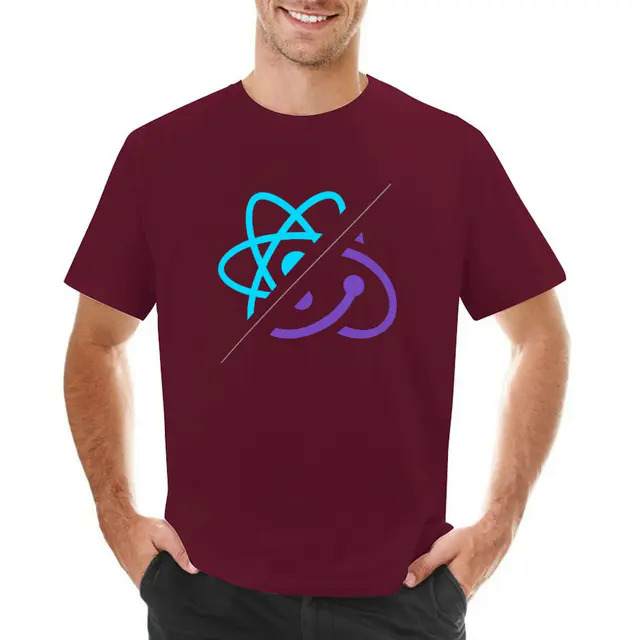 React Redux Javascript T-shirt graphic t shirts oversized t shirts men's champion t shirts. 