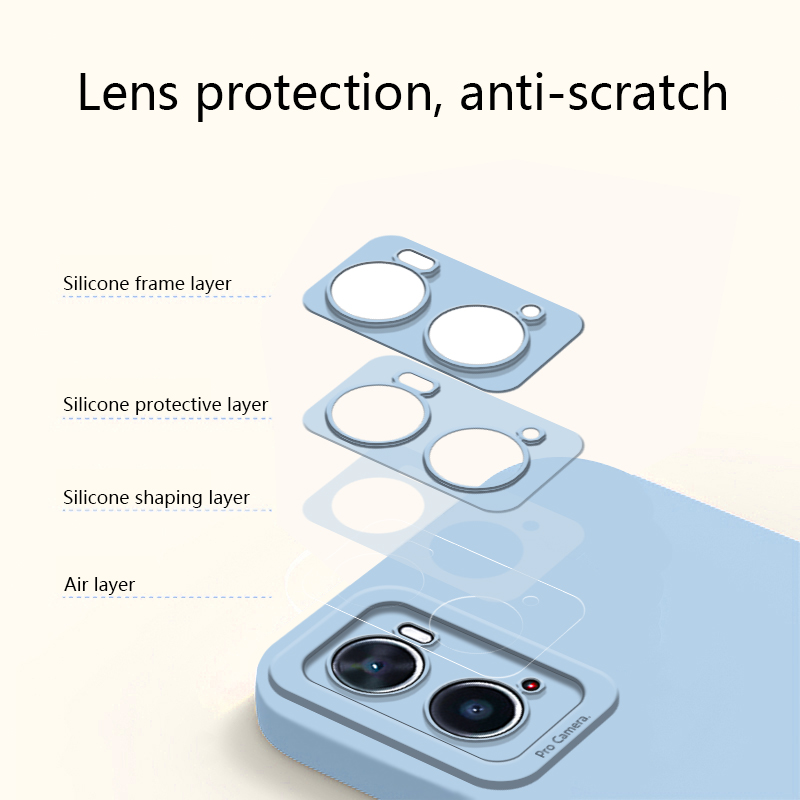 【3C VictoryEagle】Olige case for Oppo A36 case liquid shockproof coating camera tiction soft cover. 