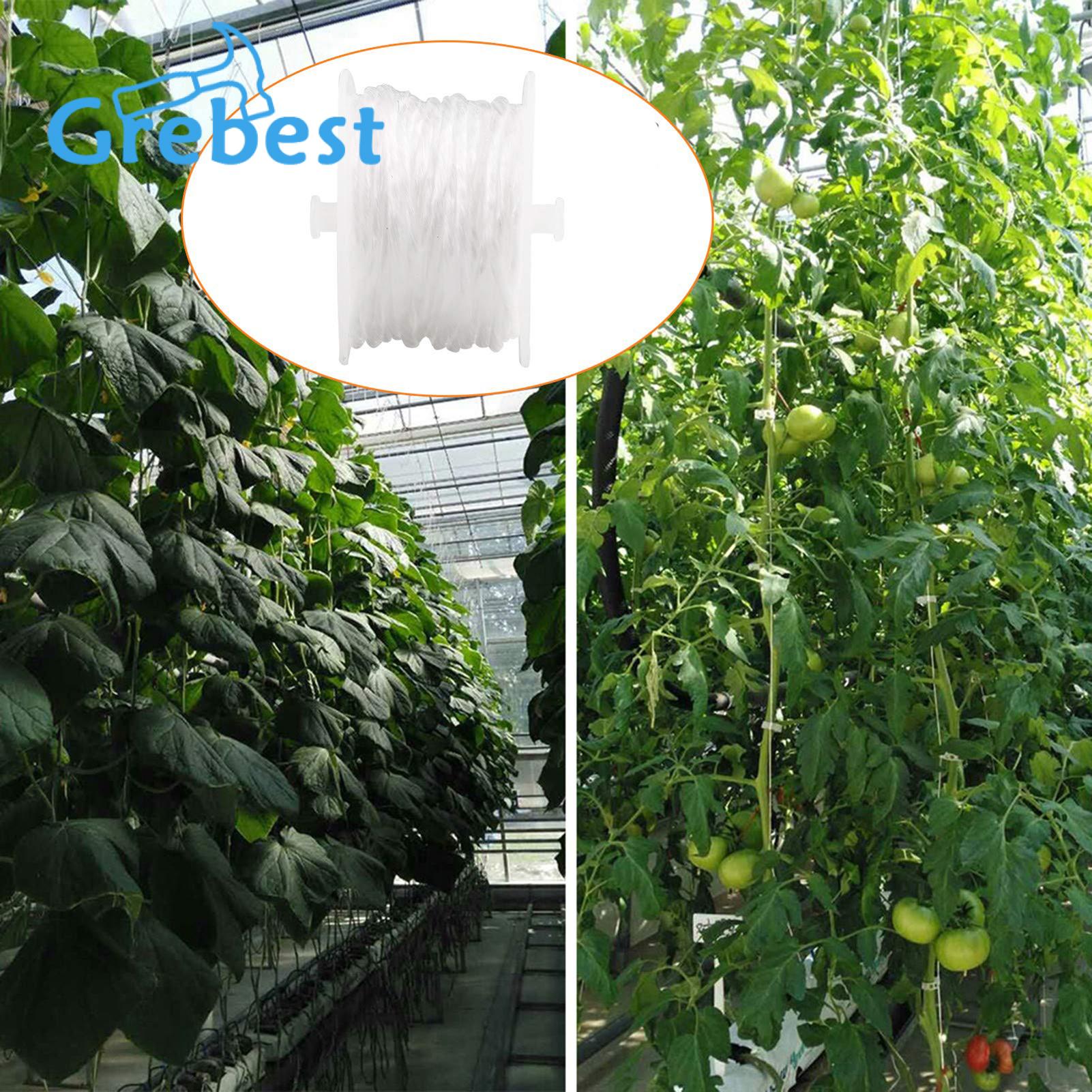 Grebest Crop Trellis Roller Hook Gardening Tool Sturdy Practical Tomato Rollerhook. 