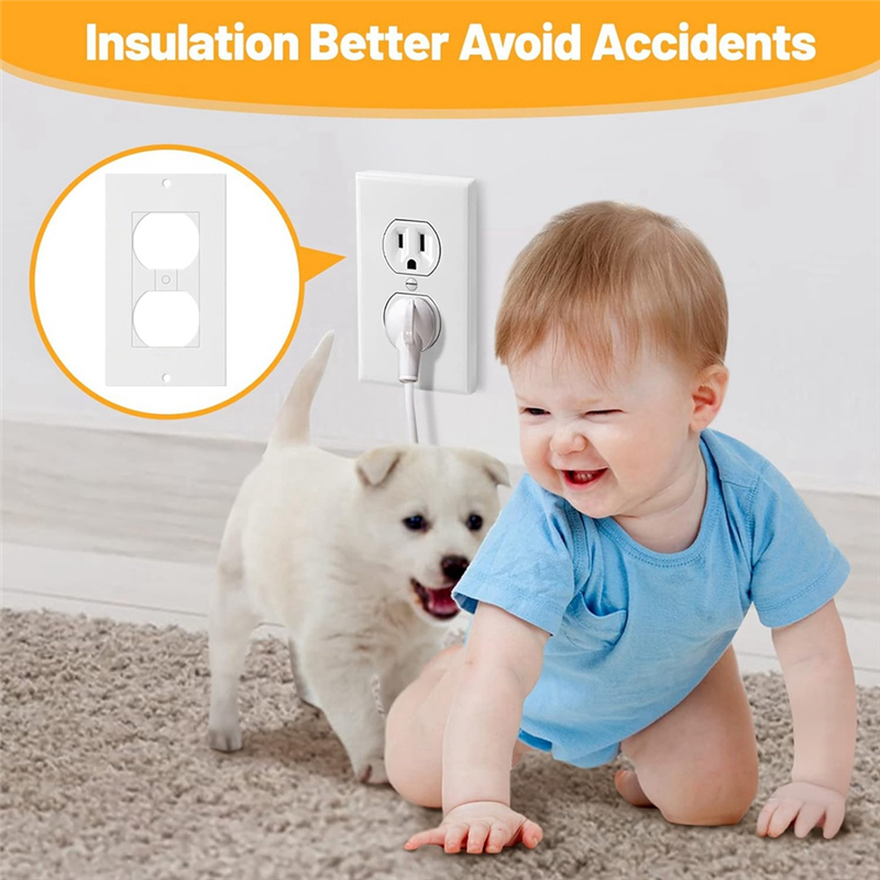 Outlet Insulators Draft Sealers, 100Pcs Electrical Outlet Insulation Pads, EVA Foam Gasket for Wall, Switch Socket Cover Easy to Use. 
