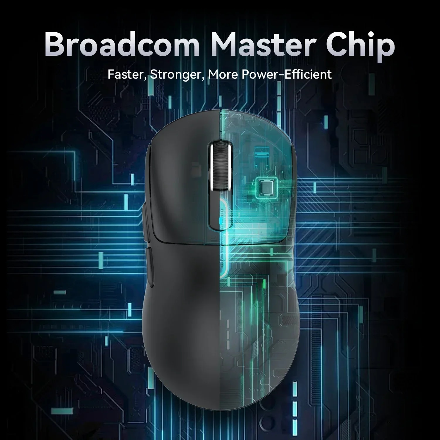 Attack Shark X3 Bluetooth Mouse , 49g Lightweight , PixArt PAW3395, Tri-Mode Connection, 26000dpi, 650IPS, Macro Gaming Mouse. 
