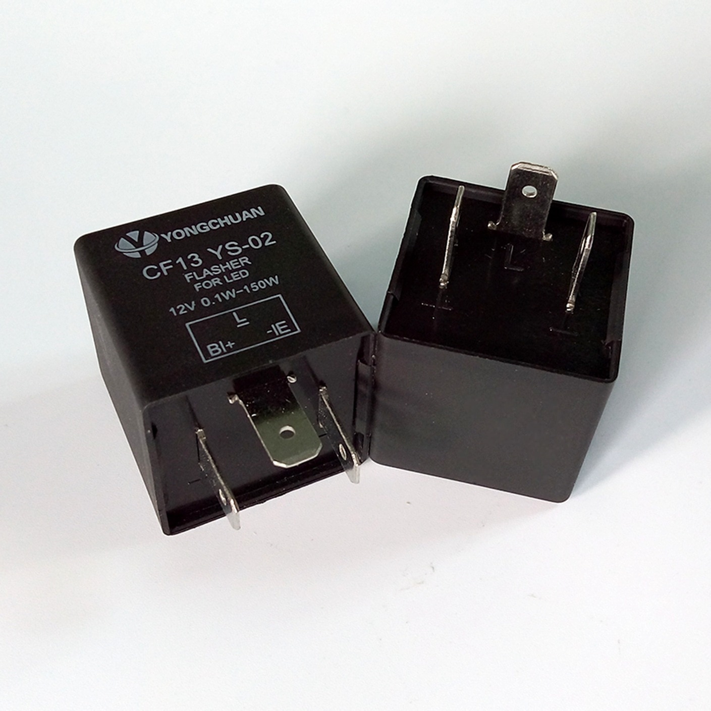 3Pin Car Flasher Relay Fix LED Light Turn Signal Hyper Flash CF13 CF13JL-02 EP34 New Hot Car-Styling Wholesale CF13 YS-02. 