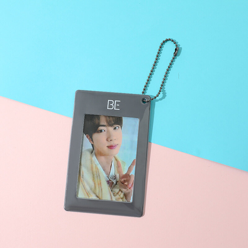 BESFOME Orginal Bangtan Boys Kpop BE New Album Photocard + Card Holder Official Same Style Peripheral Sign. 