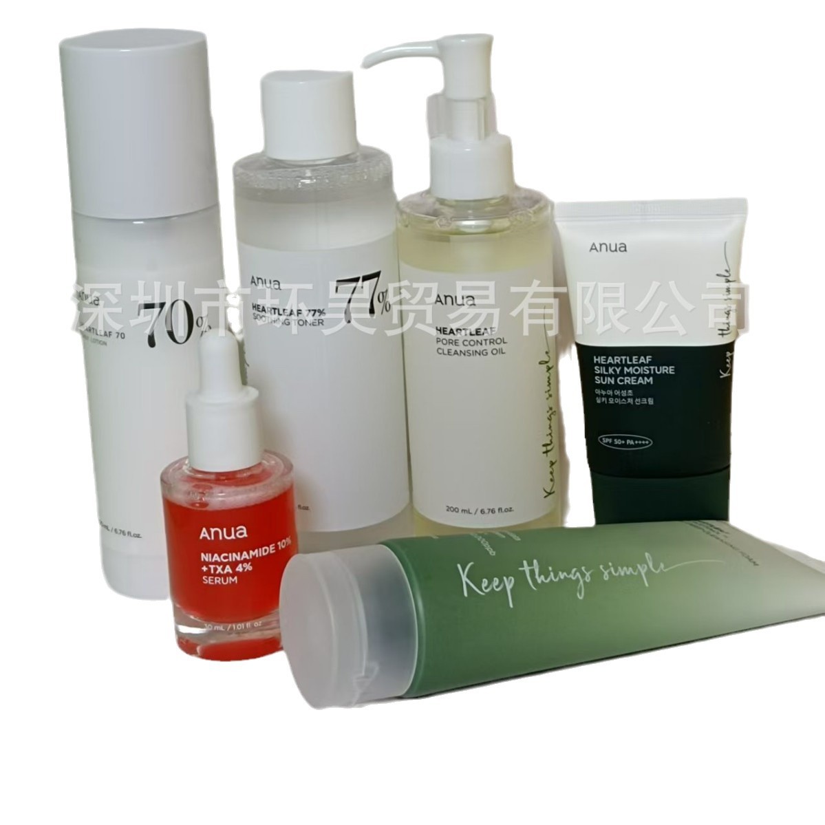 Cross-border spot red bottle Anua Dark Spot Correction Serum 10% niacinamide + 4% tranexamic acid. 