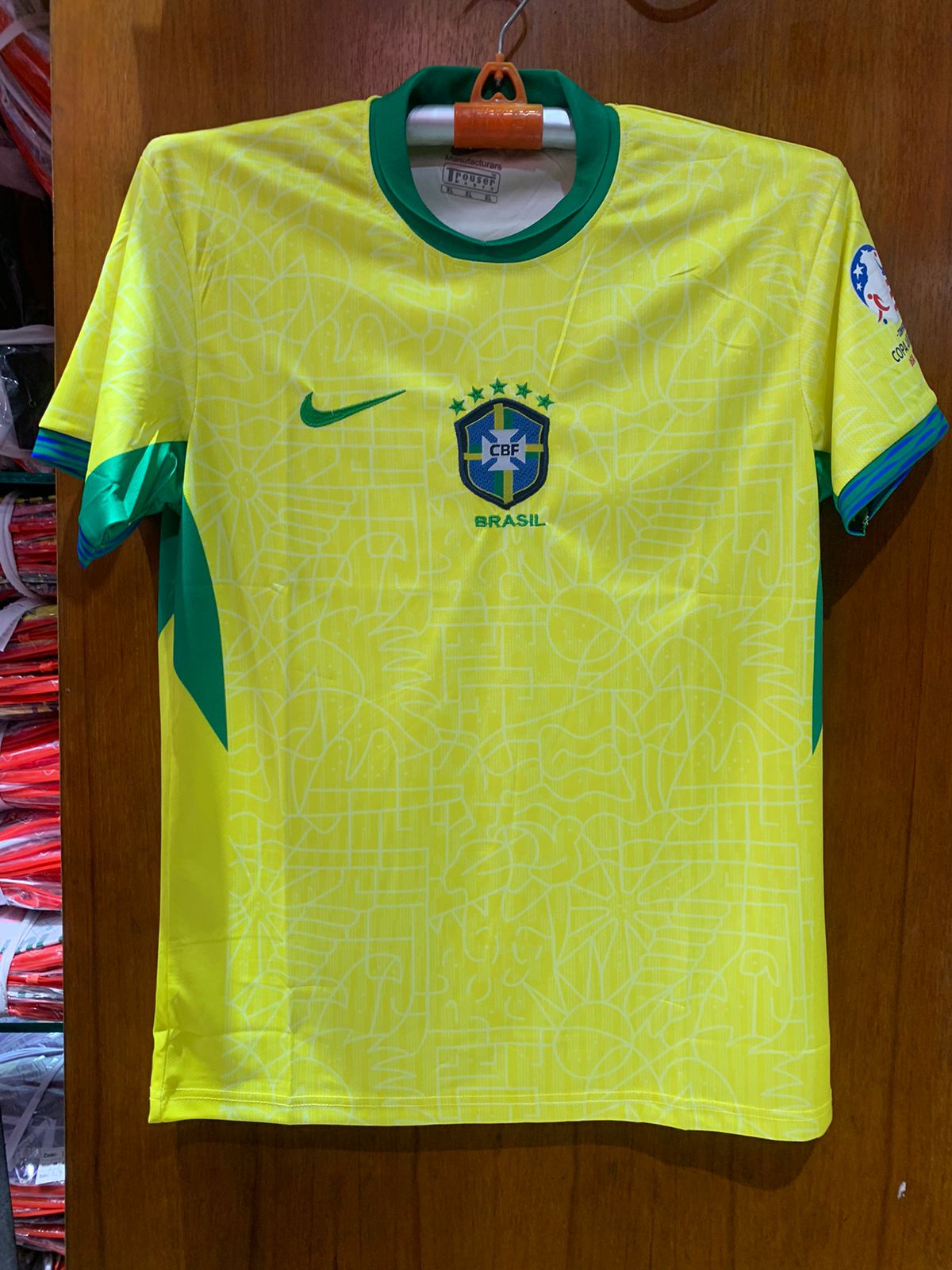 Brazil Home Jersey - Player Edition Jersey - Brazilian Football ...