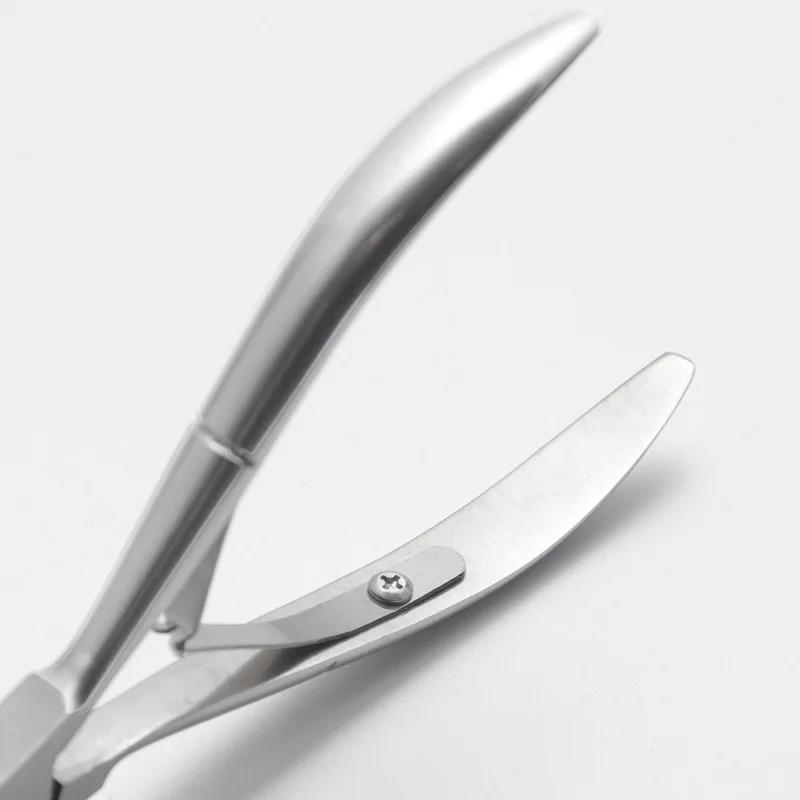 Art cuticle forceps inner growth nail 1 toenail to the sub scissors trimmer nail art scissors tool pedicure dead skin remover. 