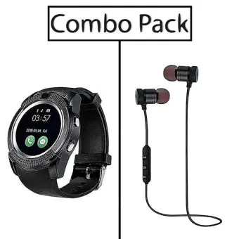 v8 wireless smart watch bluetooth