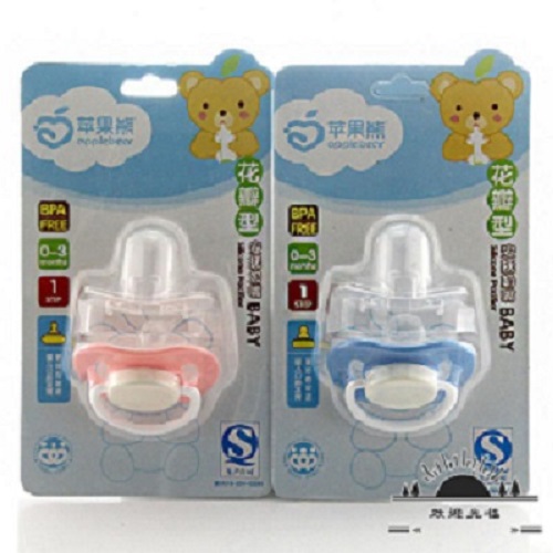 Food Grade Silicone Baby Pacifiers 
