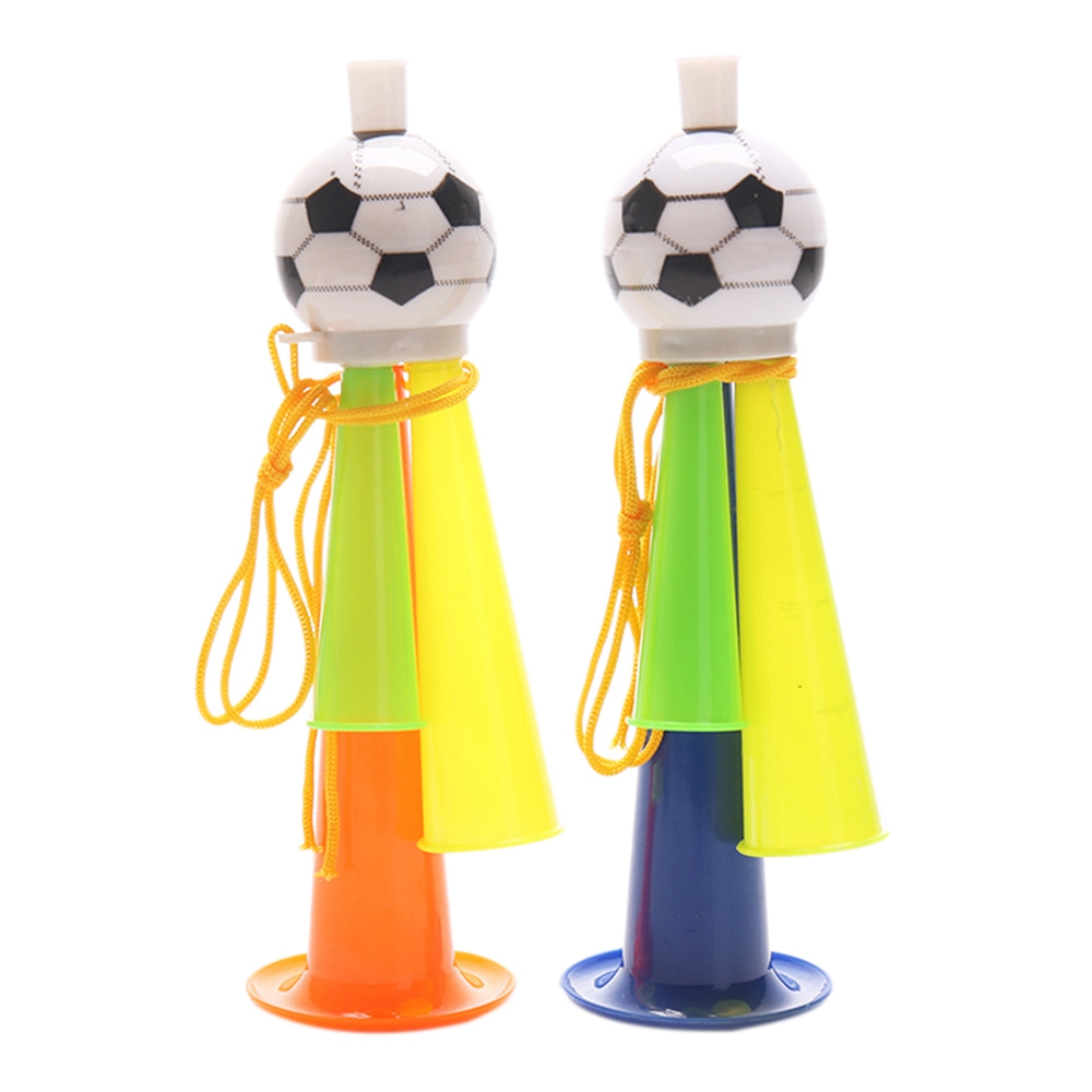 Football Horn Whistling Instrument Children's Horn Toy Playing Refueling Atmosphere Props Cheering Horn M