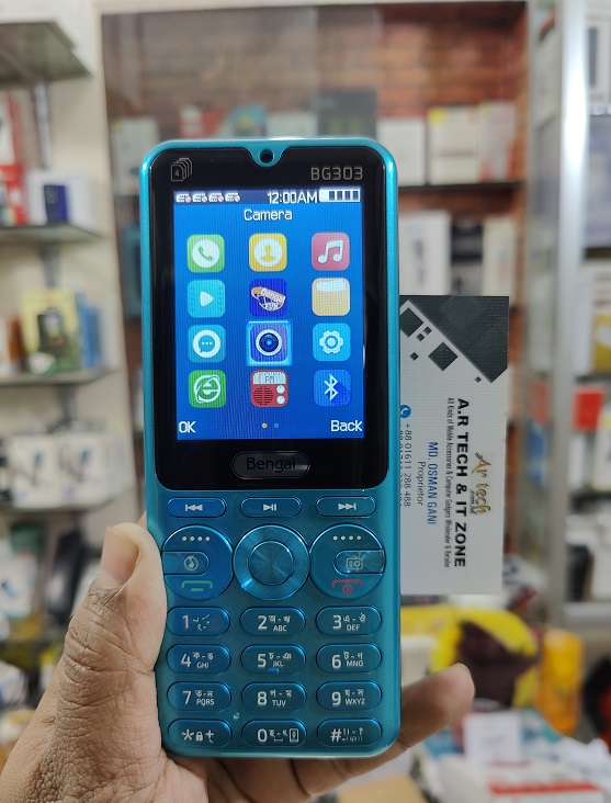 Bengal BG 303 Dj Java Supported 4 SIM Standby 4500mAh Power Bank Phone. 