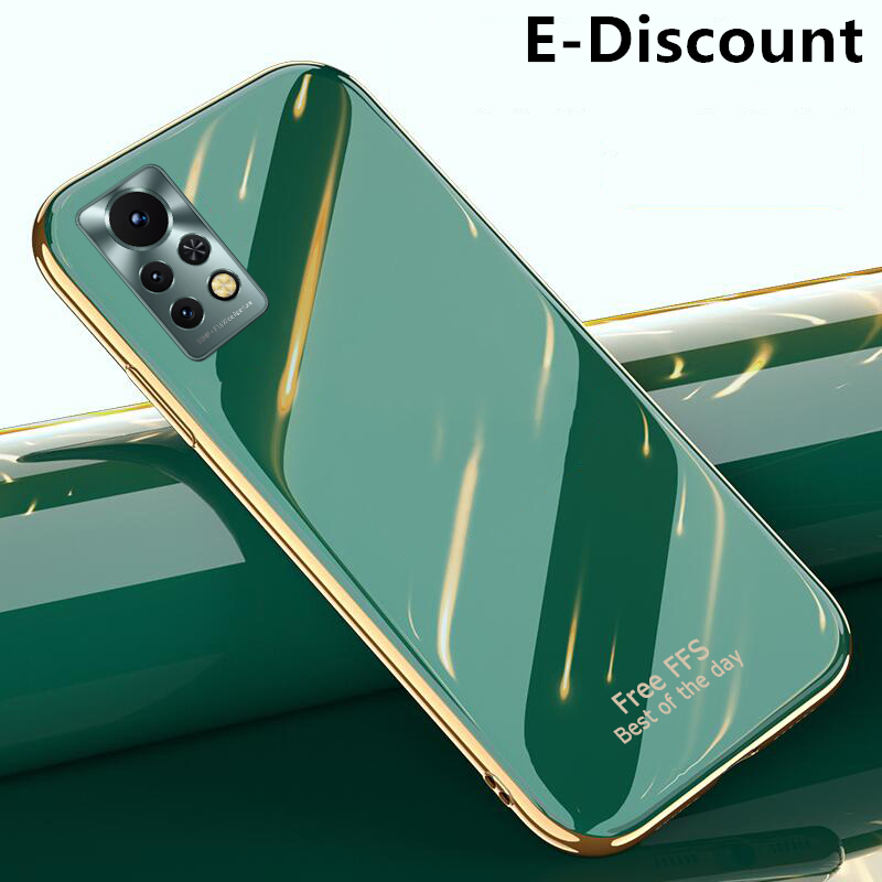 For infinix Note 11 Pro Case Luxury Bling Electroplating Soft Back Cover All-inclusive Anti-fall Cases infinix Note11 Pro. 