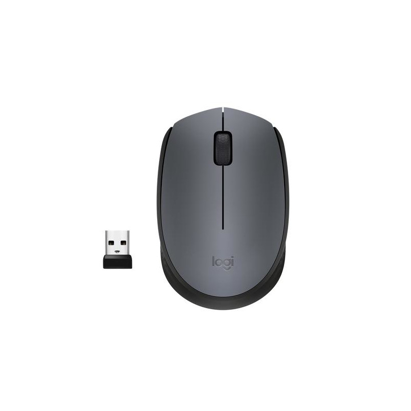 Logi-Tech Mk235 Standard Size Wireless Keyboard Set And Comfortable ...